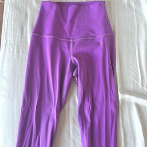 Lululemon Align leggings Moonlit magenta 28”